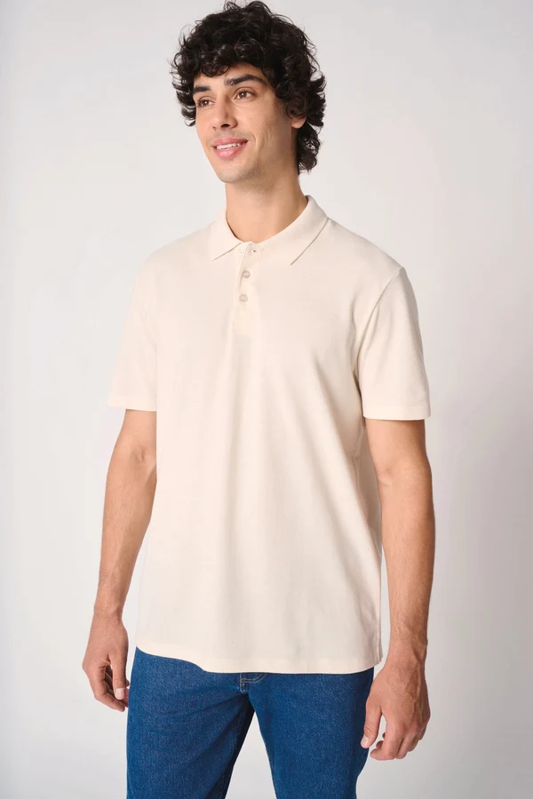 Herren Piqué-Poloshirt