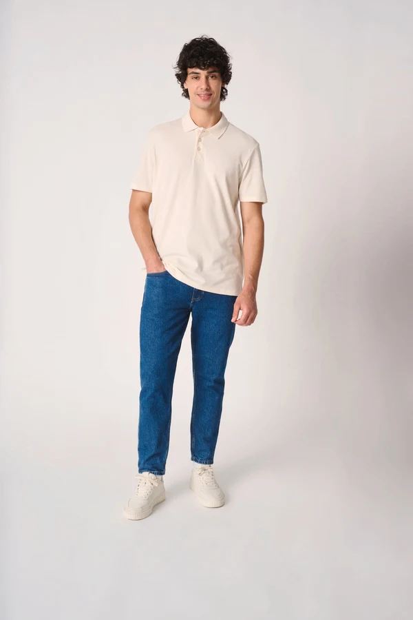 Herren Piqué-Poloshirt