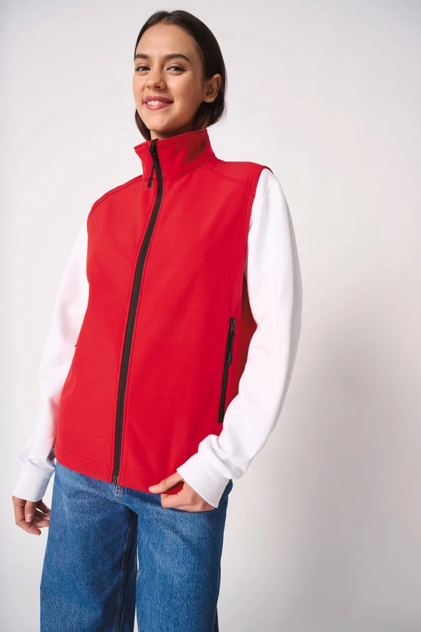 Unisex 2-Lagen-Softshell-Bodywarmer