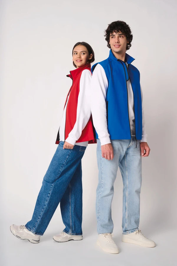 Unisex 2-Lagen-Softshell-Bodywarmer