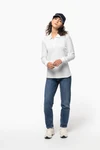 Damen Piqué-Polohemd lange Ärmel Bio180
