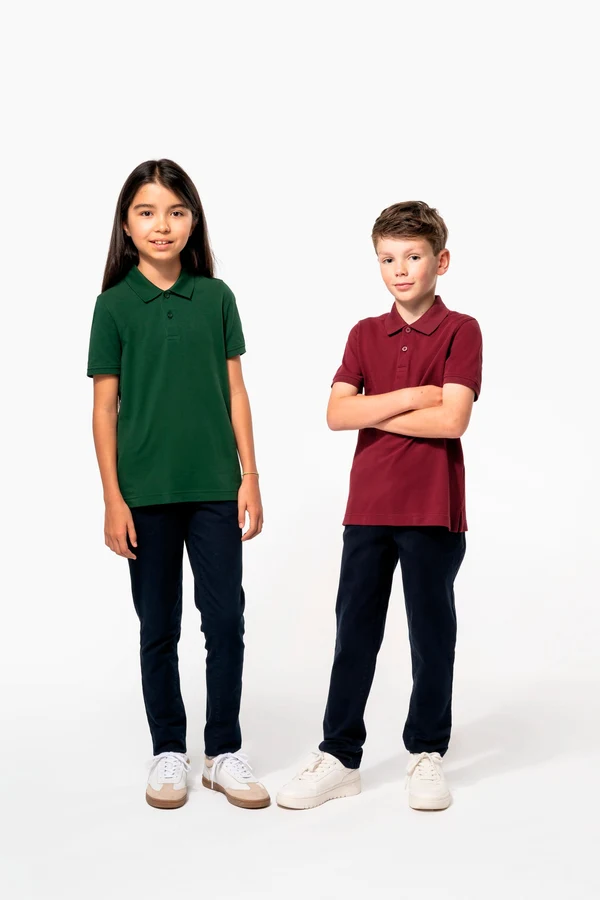 Piquépolohemd Bio180 Kind