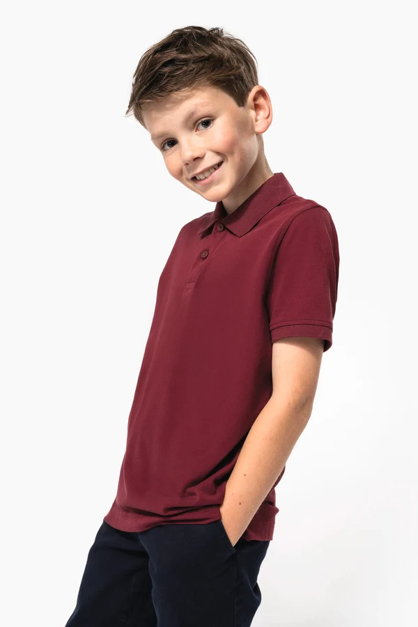 Piquépolohemd Bio180 Kind
