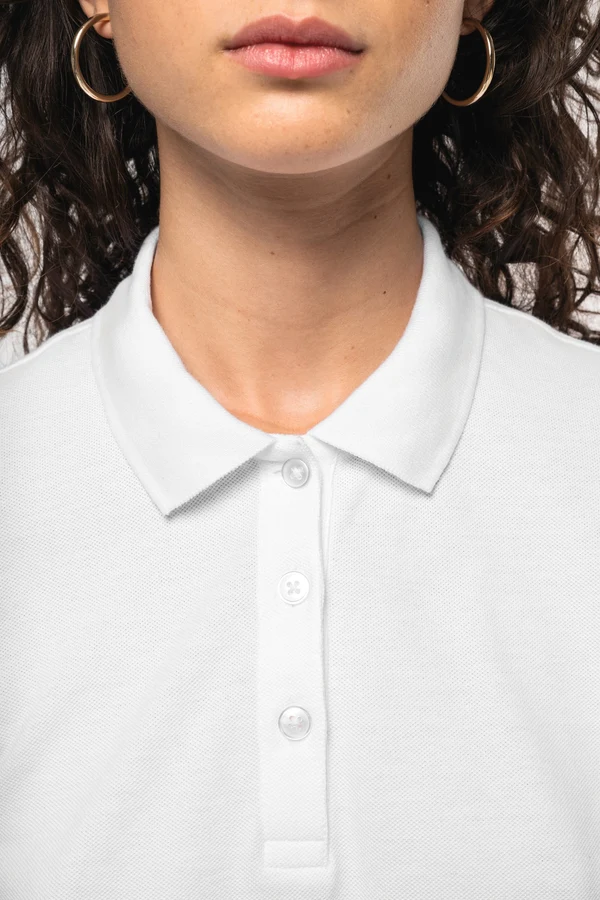 Piqué-Polohemd für Damen