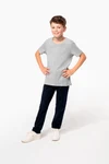 Kinder-T-Shirt mit Rundhalsausschnitt