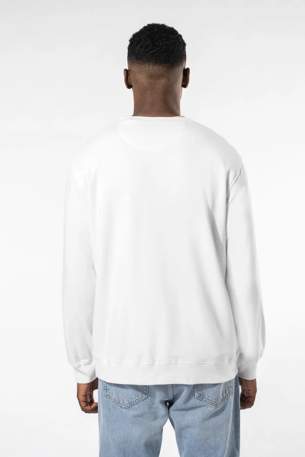 Unisex-Sweatshirt mit Rundhalsausschnitt 80/20