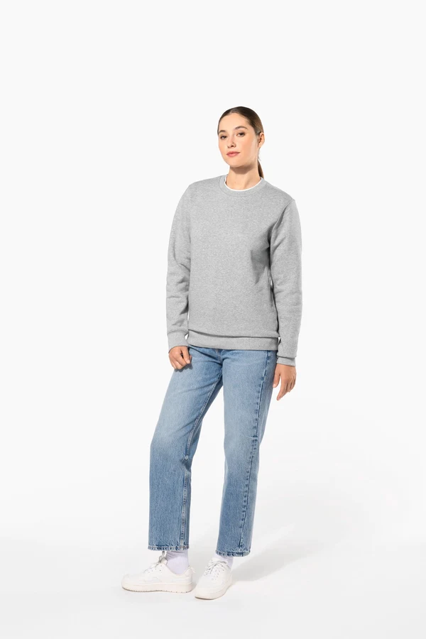 Unisex-Sweatshirt mit Rundhalsausschnitt 80/20