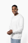 Unisex-Sweatshirt mit Rundhalsausschnitt 80/20