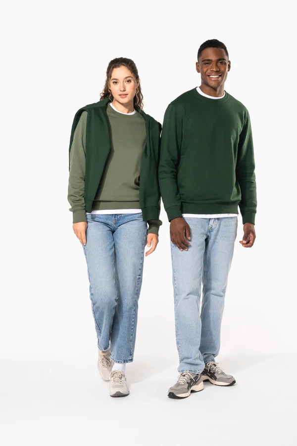 Recyceltes Unisex-Sweatshirt mit Rundhalsausschnitt