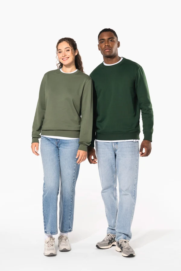 Recyceltes Unisex-Sweatshirt mit Rundhalsausschnitt