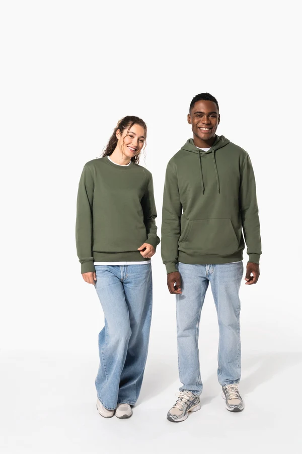 Recyceltes Unisex-Sweatshirt mit Rundhalsausschnitt