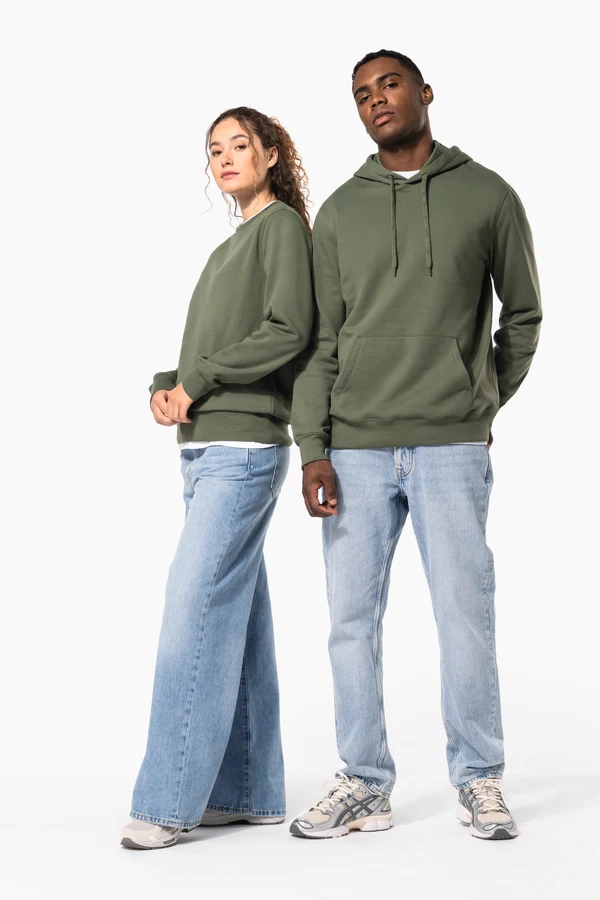 Recyceltes Unisex-Sweatshirt mit Rundhalsausschnitt