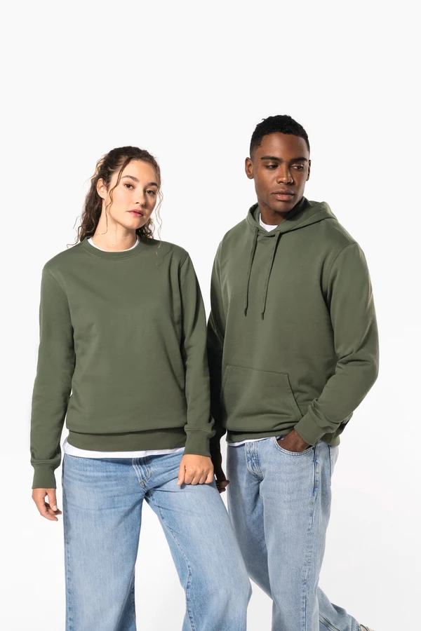 Recyceltes Unisex-Sweatshirt mit Rundhalsausschnitt