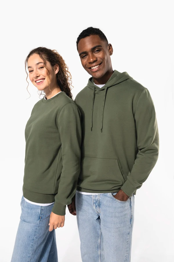 Recyceltes Unisex-Sweatshirt mit Rundhalsausschnitt