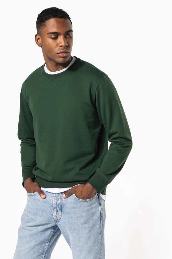 Recyceltes Unisex-Sweatshirt mit Rundhalsausschnitt