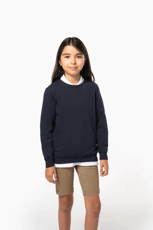 Sweatshirt mit Rundhalsausschnitt für Kinder