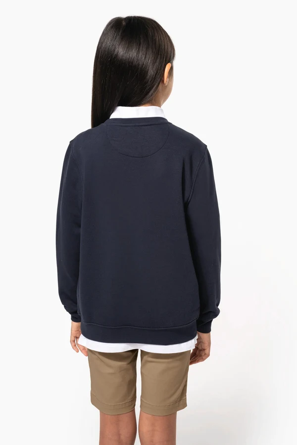Sweatshirt mit Rundhalsausschnitt für Kinder