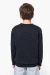 Recyceltes Kinder-Sweatshirt mit Rundhalsausschnitt