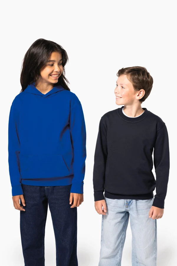 Recyceltes Kapuzensweatshirt für Kinder