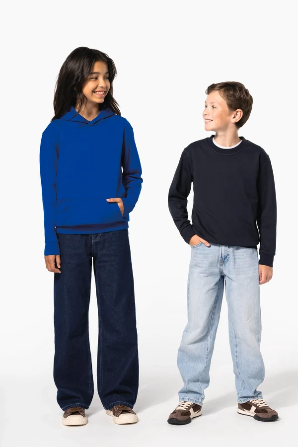 Recyceltes Kapuzensweatshirt für Kinder
