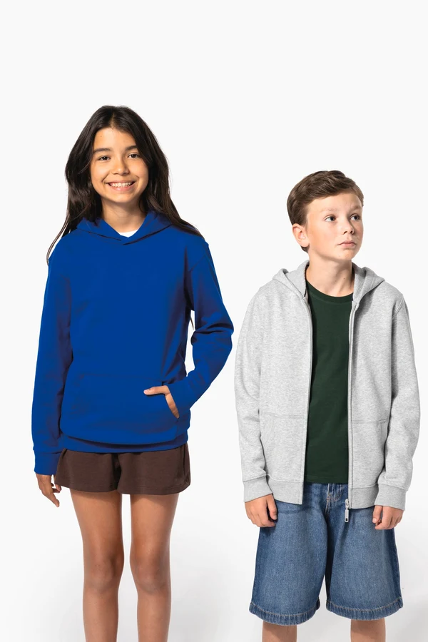 Recyceltes Kapuzensweatshirt für Kinder