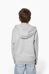 Recyceltes Kinder-Kapuzensweatshirt mit Reißverschluss