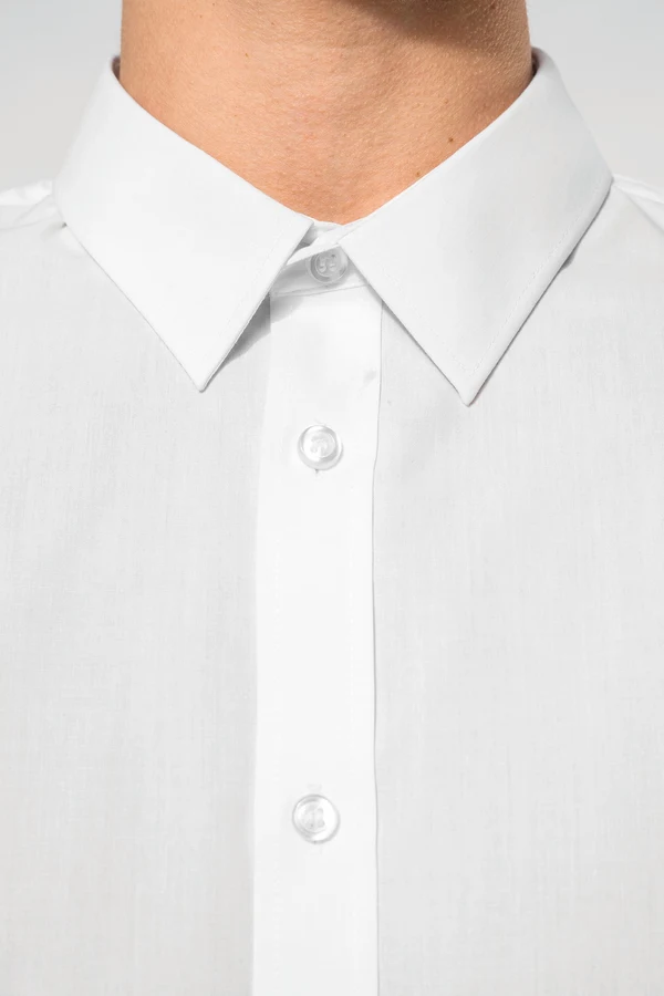 Popeline-Hemd Baumwollpolyester pflegeleicht für Herren