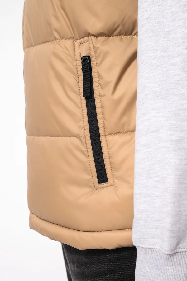 Gesteppter Unisex-Bodywarmer in zwei Farbtönen