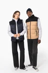 Gesteppter Unisex-Bodywarmer in zwei Farbtönen