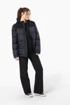 Unisex Steppparka mit Kapuze in zwei Farbtönen