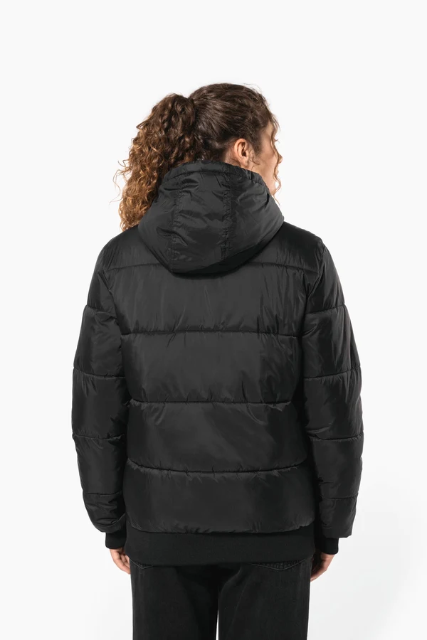 Recycelte Unisex-Ripstop-Jacke mit Kapuze