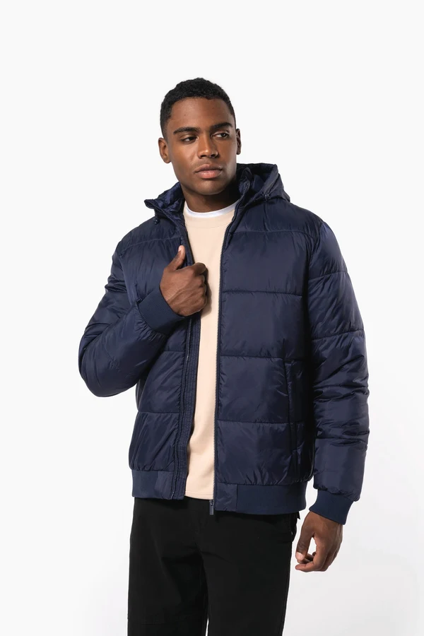 Recycelte Unisex-Ripstop-Jacke mit Kapuze