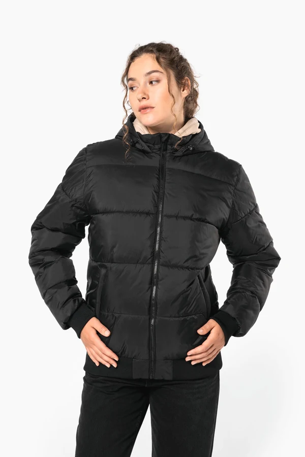Recycelte Unisex-Ripstop-Jacke mit Kapuze