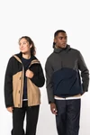 Wasserdichter 3-in-1-Unisex-Parka mit zweifarbiger Kapuze