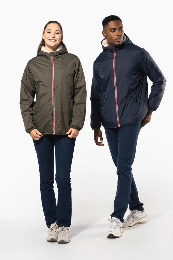 Gefütterte Sherpa-Jacke Unisex