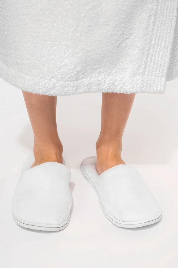 Unisex-Frottee-Hausschuhe