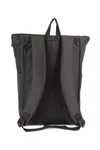 Lässiger Rucksack mit Roll-Top Black