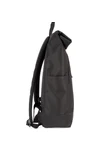 Lässiger Rucksack mit Roll-Top Black
