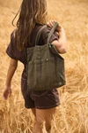 Handtasche mit doppelter Fronttasche