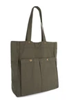 Handtasche mit doppelter Fronttasche