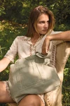 Große Shopping-Tasche mit Seitentasche