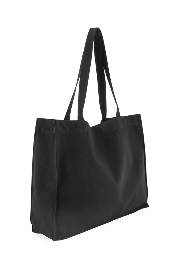 Große Shopping-Tasche aus Baumwoll-Canvas