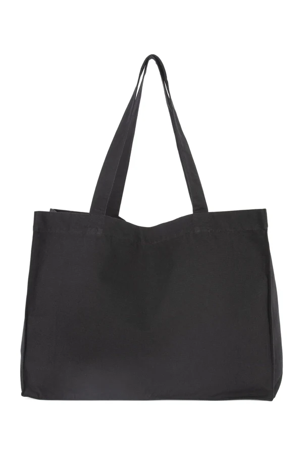 Große Shopping-Tasche aus Baumwoll-Canvas
