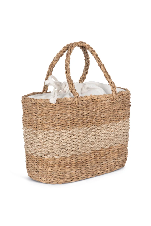 Jutetasche aus Seegras