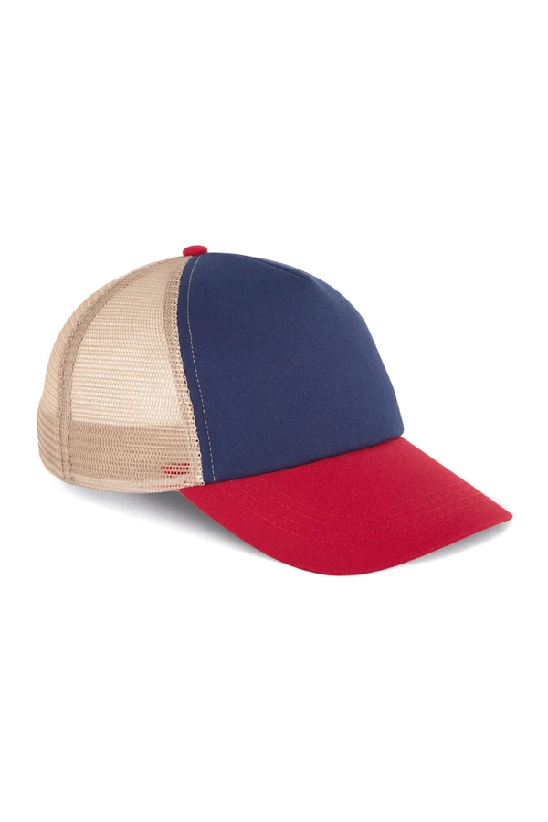 5 Panel-Trucker-Kappe aus Canvas-Baumwolle - K-up Gold Label