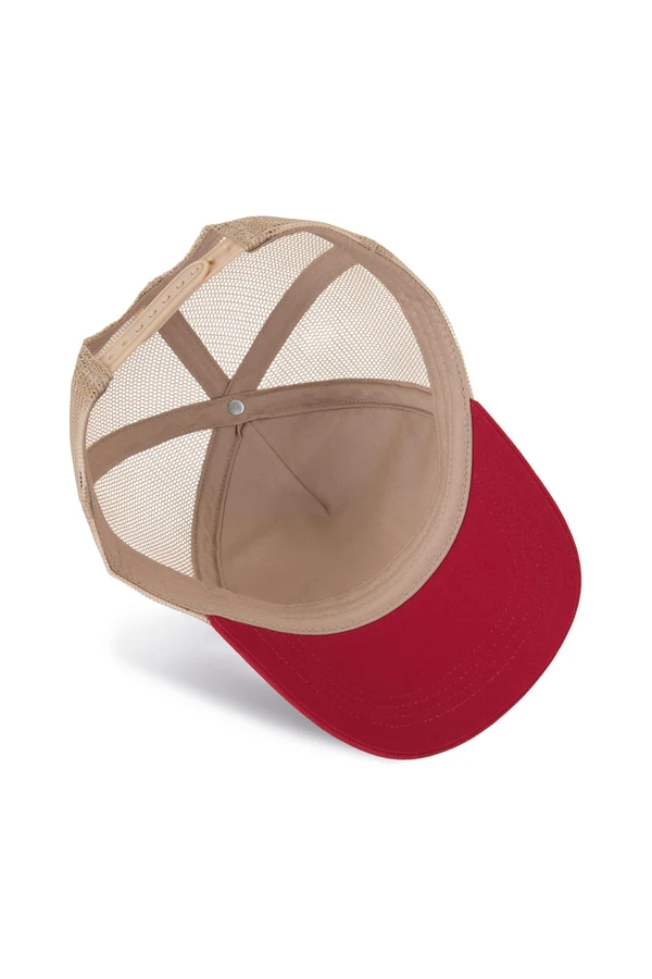 5 Panel-Trucker-Kappe aus Canvas-Baumwolle - K-up Gold Label