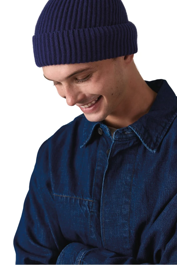 Strickmütze mit Umschlag - K-up Gold Label