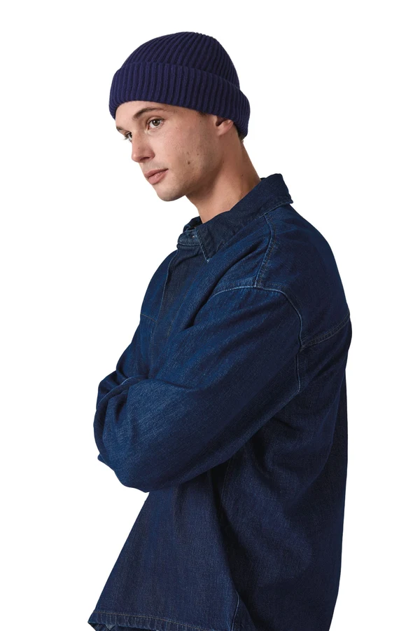 Strickmütze mit Umschlag - K-up Gold Label