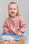 Fleece-Pulli für Kinder 1/4 Reißverschluss