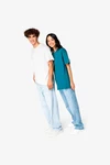 Umweltfreundliches Unisex T-Shirt mit hängenden Schultern